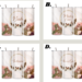 Maid of honor tumbler in boho script, Bride tumbler with wildflower background, bridesmaid gift on rustic wood table

